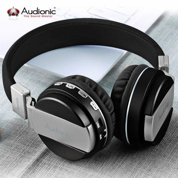 Audionic Blue Beats B-888 Premium wireless stereo Over ear headphones with  microphone Best For Editing - Shop Bin