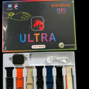 S10 Ultra2 Big 2.01 Smart Watch with 7 Different Straps