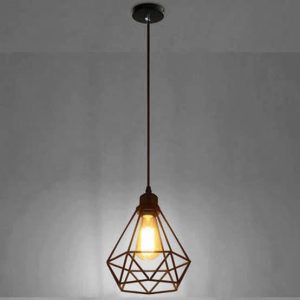 Diamond Shape Hanging Light